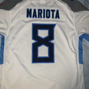 White Marcus Mariota Titans Jersey (Large)